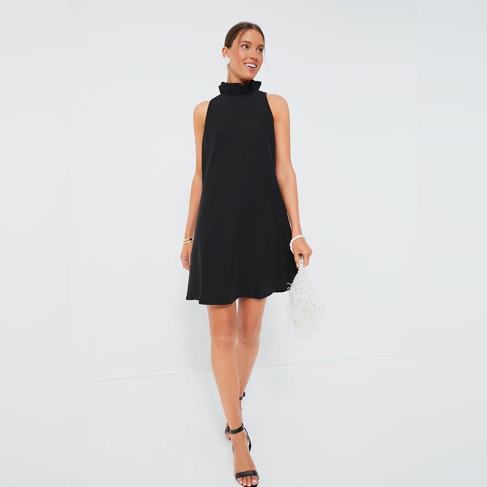 Tuckernuck Pomander Place Womens Blythe Dress in Black Sz M
